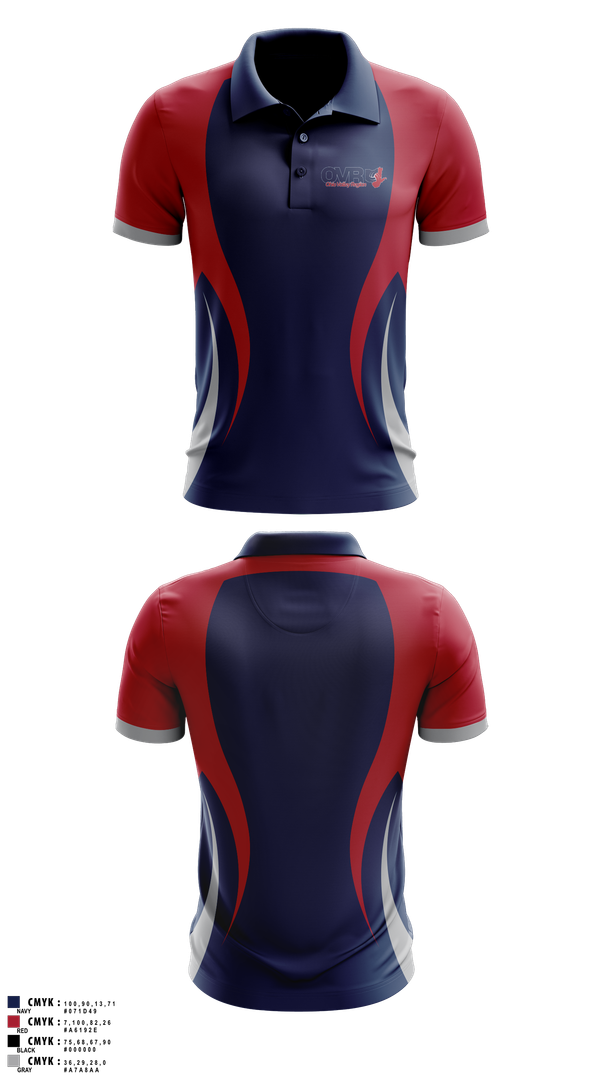 Short Sleeve Performance Polo, Ohio Valley Region Volleyball, Women's Volleyball, Teamtime, Team time, sublimation, custom sports apparel, team uniforms, spirit wear, spiritwear, sports uniforms, custom shirts, team store, custom team store, fundraiser sports, apparel fundraiser