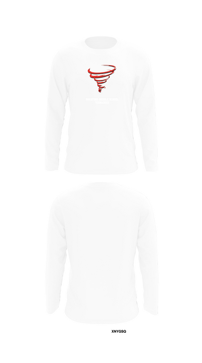 Bradford Middle School Tornadoes 47985476 Long Sleeve Performance Shirt 8
