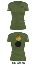 RTS-M FT. HOOD 77686881 Women's Short Sleeve V-neck Shirt - 48