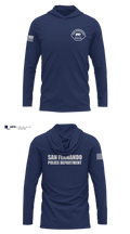 San Fernando Police Department Long Sleeve hooded sunshirt - 5