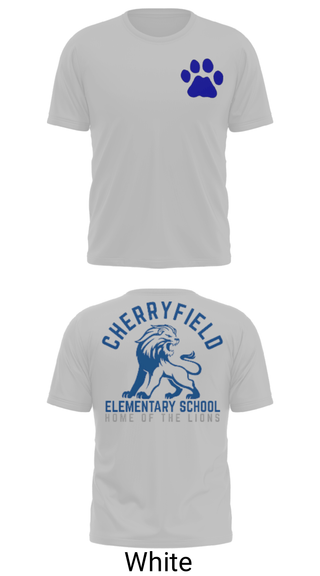 Short Sleeve Performance Shirt, Cherryfield Elementary School, Spirit Store, Teamtime, Team time, sublimation, custom sports apparel, team uniforms, spirit wear, spiritwear, sports uniforms, custom shirts, team store, custom team store, fundraiser sports, apparel fundraiser