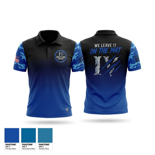 Short Sleeve Performance Polo, imperial valley wrestling empire, Wrestling, Teamtime, Team time, sublimation, custom sports apparel, team uniforms, spirit wear, spiritwear, sports uniforms, custom shirts, team store, custom team store, fundraiser sports, apparel fundraiser