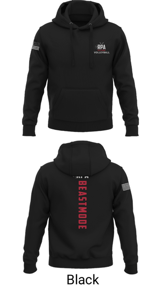 Hoodie, RISE, Women's Volleyball, Teamtime, Team time, sublimation, custom sports apparel, team uniforms, spirit wear, spiritwear, sports uniforms, custom shirts, team store, custom team store, fundraiser sports, apparel fundraiser