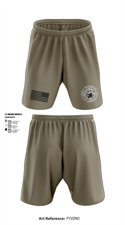 308 Defense 2975574 Athletic Shorts With Pockets - 1