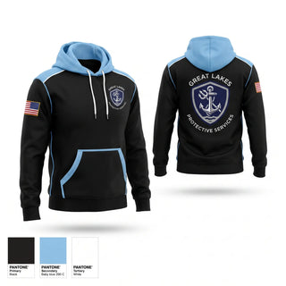 Hoodie, Great Lakes Protective Services, Police, Teamtime, Team time, sublimation, custom sports apparel, team uniforms, spirit wear, spiritwear, sports uniforms, custom shirts, team store, custom team store, fundraiser sports, apparel fundraiser