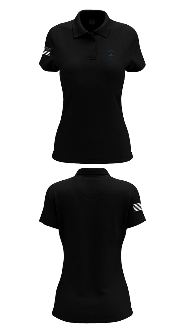 Womens Short Sleeve Performance Polo, Braintree American, Baseball, Teamtime, Team time, sublimation, custom sports apparel, team uniforms, spirit wear, spiritwear, sports uniforms, custom shirts, team store, custom team store, fundraiser sports, apparel fundraiser