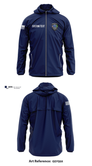 Windbreaker, Greene County EMS, EMS/EMT, Teamtime, Team time, sublimation, custom sports apparel, team uniforms, spirit wear, spiritwear, sports uniforms, custom shirts, team store, custom team store, fundraiser sports, apparel fundraiser