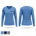 Ga-911 81225412 Women's Long Sleeve V-neck Shirt - 1
