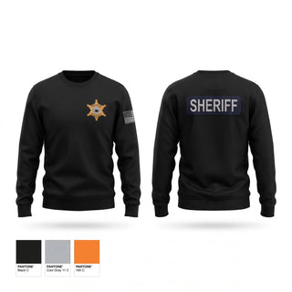 Crew Neck Sweatshirt, Jefferson County Sheriff SSO, Police, Teamtime, Team time, sublimation, custom sports apparel, team uniforms, spirit wear, spiritwear, sports uniforms, custom shirts, team store, custom team store, fundraiser sports, apparel fundraiser