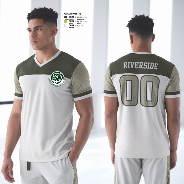 Short Sleeve Performance Shirt, Riverside Bulldogs, , Teamtime, Team time, sublimation, custom sports apparel, team uniforms, spirit wear, spiritwear, sports uniforms, custom shirts, team store, custom team store, fundraiser sports, apparel fundraiser