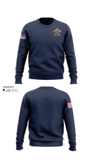 Crew Neck Sweatshirt, Webster Parish Sheriffs office, Police, Teamtime, Team time, sublimation, custom sports apparel, team uniforms, spirit wear, spiritwear, sports uniforms, custom shirts, team store, custom team store, fundraiser sports, apparel fundraiser
