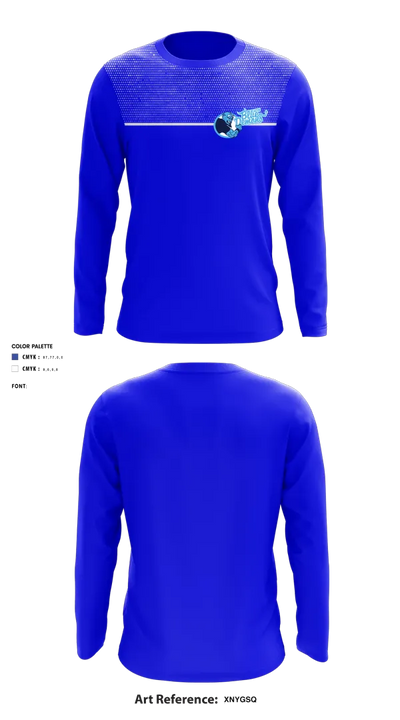 The Beacon School Baseball 3572426 Long Sleeve Performance Shirt 21