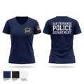 San Fernando Police Department Women's Short Sleeve V-neck Shirt - 1