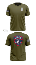 Jefferson College Police Department 39962708 Old School Cotton Feel Shirt - 23