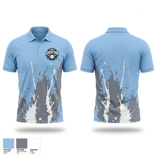 Short Sleeve Performance Polo, Indy Showtime, Baseball, Teamtime, Team time, sublimation, custom sports apparel, team uniforms, spirit wear, spiritwear, sports uniforms, custom shirts, team store, custom team store, fundraiser sports, apparel fundraiser