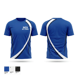 Short Sleeve Performance Shirt, Bath All Stars, Baseball, Teamtime, Team time, sublimation, custom sports apparel, team uniforms, spirit wear, spiritwear, sports uniforms, custom shirts, team store, custom team store, fundraiser sports, apparel fundraiser