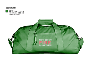Duffle Bag, Mora county fire, Fire Department, Teamtime, Team time, sublimation, custom sports apparel, team uniforms, spirit wear, spiritwear, sports uniforms, custom shirts, team store, custom team store, fundraiser sports, apparel fundraiser