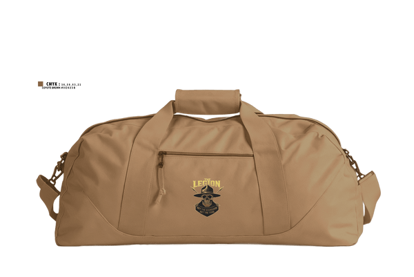 Duffle Bag, 3 Squad, Legion Platoon, Army, Teamtime, Team time, sublimation, custom sports apparel, team uniforms, spirit wear, spiritwear, sports uniforms, custom shirts, team store, custom team store, fundraiser sports, apparel fundraiser
