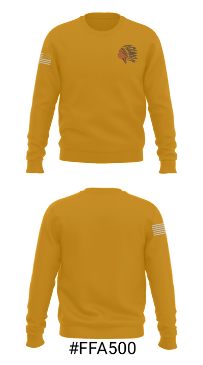 Agawam High School Basketball 895685 Crew Neck Sweatshirt - 16