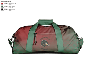 Duffle Bag, Smoking Ducks, Men's Basketball, Teamtime, Team time, sublimation, custom sports apparel, team uniforms, spirit wear, spiritwear, sports uniforms, custom shirts, team store, custom team store, fundraiser sports, apparel fundraiser
