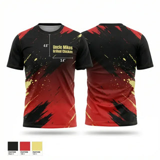 Short Sleeve Performance Shirt, Uncle Mike's Grilled Chicken, , Teamtime, Team time, sublimation, custom sports apparel, team uniforms, spirit wear, spiritwear, sports uniforms, custom shirts, team store, custom team store, fundraiser sports, apparel fundraiser