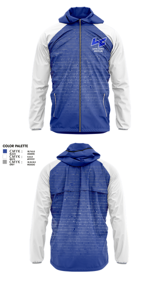 Windbreaker, Lewis County High School Wrestling, Wrestling, Teamtime, Team time, sublimation, custom sports apparel, team uniforms, spirit wear, spiritwear, sports uniforms, custom shirts, team store, custom team store, fundraiser sports, apparel fundraiser