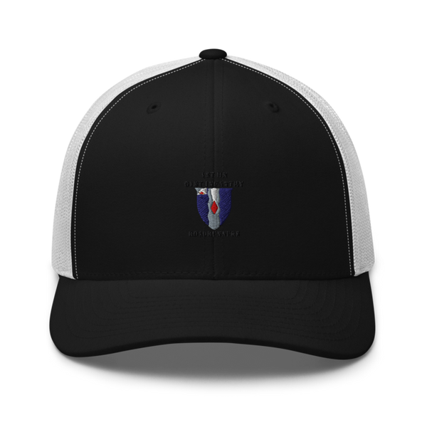 1-61 IN BN FSPC Retro Trucker Hat | Yupoong 6606
