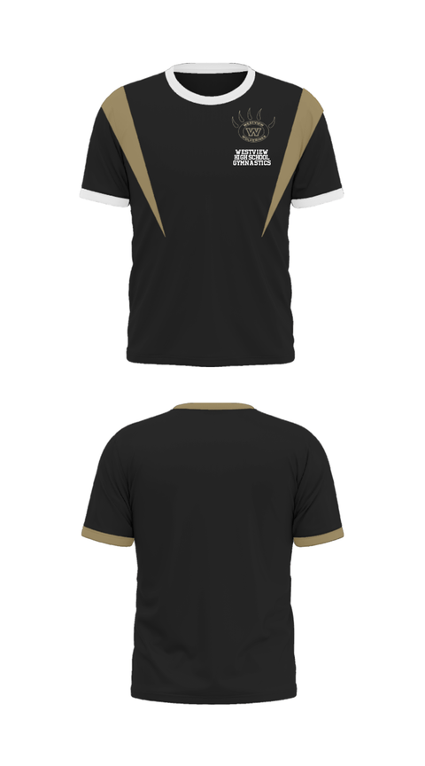 Short Sleeve Performance Shirt, Westview High School Gymnastics, Spirit Store, Teamtime, Team time, sublimation, custom sports apparel, team uniforms, spirit wear, spiritwear, sports uniforms, custom shirts, team store, custom team store, fundraiser sports, apparel fundraiser