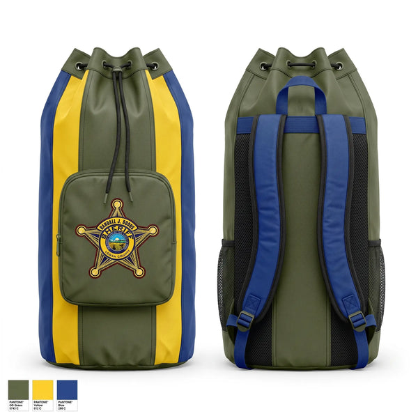 Gear Bag, LOGAN COUNTY SHERIFFS OFFICE, Police, Teamtime, Team time, sublimation, custom sports apparel, team uniforms, spirit wear, spiritwear, sports uniforms, custom shirts, team store, custom team store, fundraiser sports, apparel fundraiser
