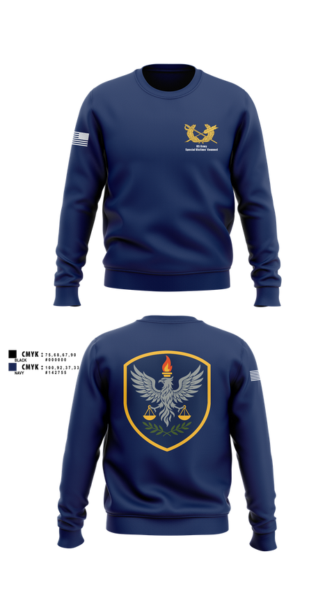 Crew Neck Sweatshirt, US Army Special Victims’ Counsel, , Teamtime, Team time, sublimation, custom sports apparel, team uniforms, spirit wear, spiritwear, sports uniforms, custom shirts, team store, custom team store, fundraiser sports, apparel fundraiser