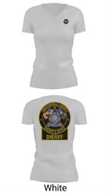 Chesterfield County Sheriff’s Office 21819161 Women's Short Sleeve V-neck Shirt - 12