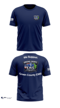 Greene County EMS 5907583 Short Sleeve Performance Shirt - 100