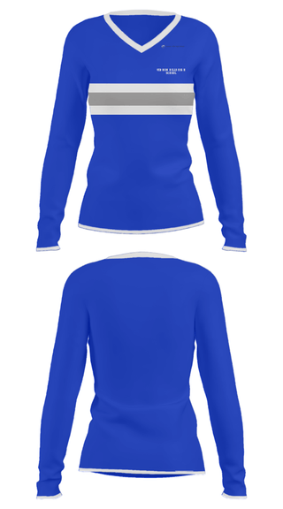 Women's Long Sleeve Vneck Shirt, Vernon Hills High School, Spirit Store, Teamtime, Team time, sublimation, custom sports apparel, team uniforms, spirit wear, spiritwear, sports uniforms, custom shirts, team store, custom team store, fundraiser sports, apparel fundraiser
