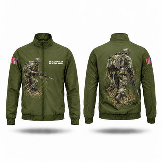Windbreaker, BE ALL YOU CAN BE IN THE ARMY, Army, Teamtime, Team time, sublimation, custom sports apparel, team uniforms, spirit wear, spiritwear, sports uniforms, custom shirts, team store, custom team store, fundraiser sports, apparel fundraiser