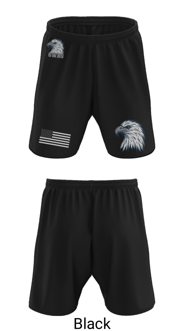 Athletic Shorts With Pockets, George Washington High School Basketball, Men's Basketball, Teamtime, Team time, sublimation, custom sports apparel, team uniforms, spirit wear, spiritwear, sports uniforms, custom shirts, team store, custom team store, fundraiser sports, apparel fundraiser