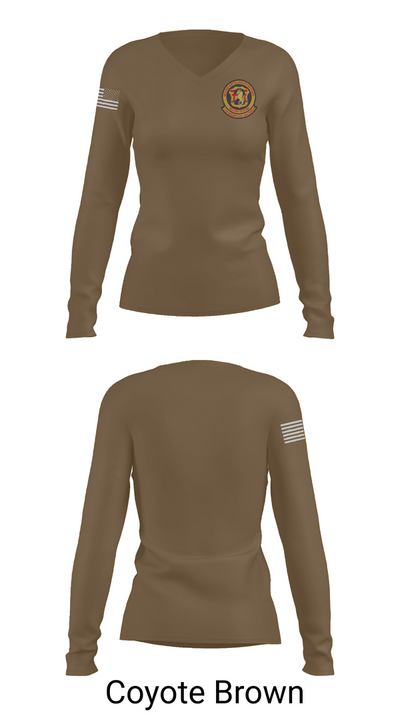 Magnificent bastards 27505794 Women's Long Sleeve V-neck Shirt - 17