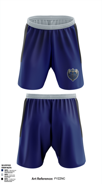 East Senior High School Band 81739960 Athletic Shorts With Pockets - 6