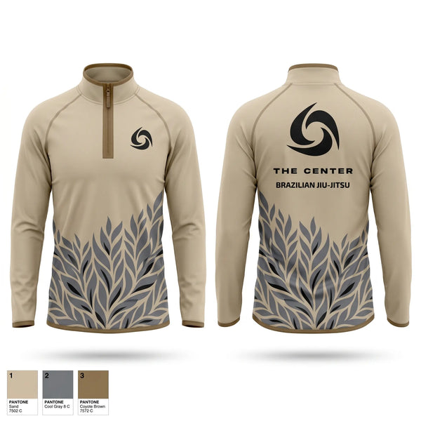 Quarter Zip Jacket, The Center Brazilian Jiu-Jitsu, , Teamtime, Team time, sublimation, custom sports apparel, team uniforms, spirit wear, spiritwear, sports uniforms, custom shirts, team store, custom team store, fundraiser sports, apparel fundraiser