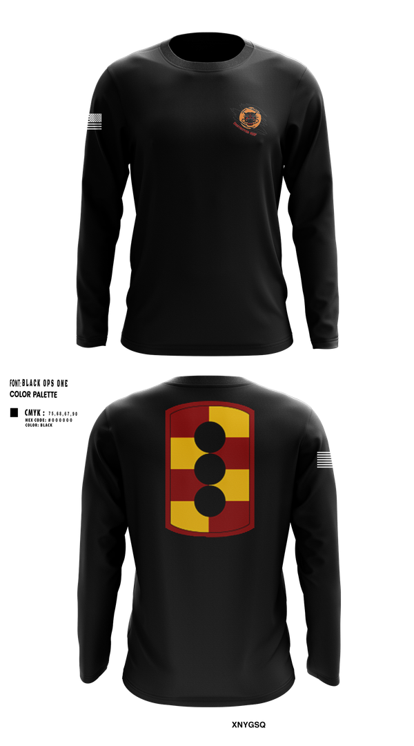 Long Sleeve Performance Shirt, 434th FA BDE H2F, Army, Teamtime, Team time, sublimation, custom sports apparel, team uniforms, spirit wear, spiritwear, sports uniforms, custom shirts, team store, custom team store, fundraiser sports, apparel fundraiser