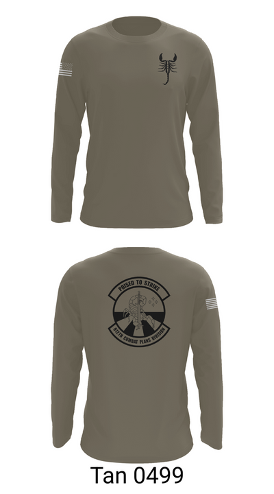 612 Combat Plans Division 33467632 Long Sleeve Performance Shirt 66