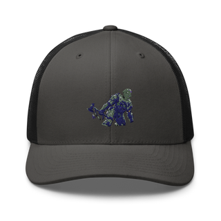 Chief Oliva Retro Trucker Hat | Yupoong 6606