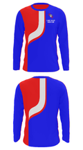 Caney Valley Wrestling 98164872 Long Sleeve Performance Shirt - 32