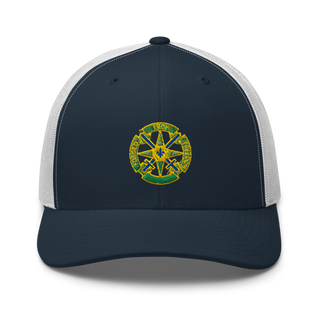 185th MP BN 3463461 Retro Trucker Hat | Yupoong 6606