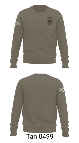 Crew Neck Sweatshirt, Thomasville Police Department, Police, Teamtime, Team time, sublimation, custom sports apparel, team uniforms, spirit wear, spiritwear, sports uniforms, custom shirts, team store, custom team store, fundraiser sports, apparel fundraiser