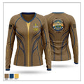 COMSUBPAC CPOA 46218356 Women's Long Sleeve V-neck Shirt - 1