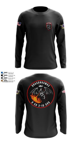 Long Sleeve Performance Shirt, 2-10 AHB Knighthawks, Spirit Store, Teamtime, Team time, sublimation, custom sports apparel, team uniforms, spirit wear, spiritwear, sports uniforms, custom shirts, team store, custom team store, fundraiser sports, apparel fundraiser