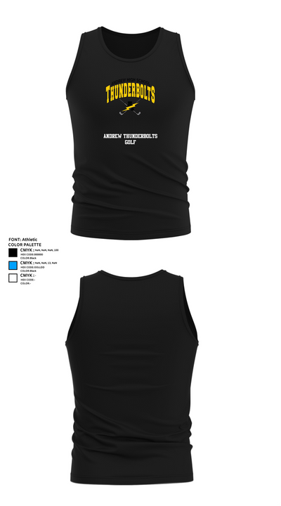 Andrew Thunderbolts Golf 43486182 Tank Top - 17