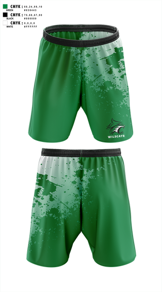 Athletic Shorts With Pockets, Wildcats, , Teamtime, Team time, sublimation, custom sports apparel, team uniforms, spirit wear, spiritwear, sports uniforms, custom shirts, team store, custom team store, fundraiser sports, apparel fundraiser
