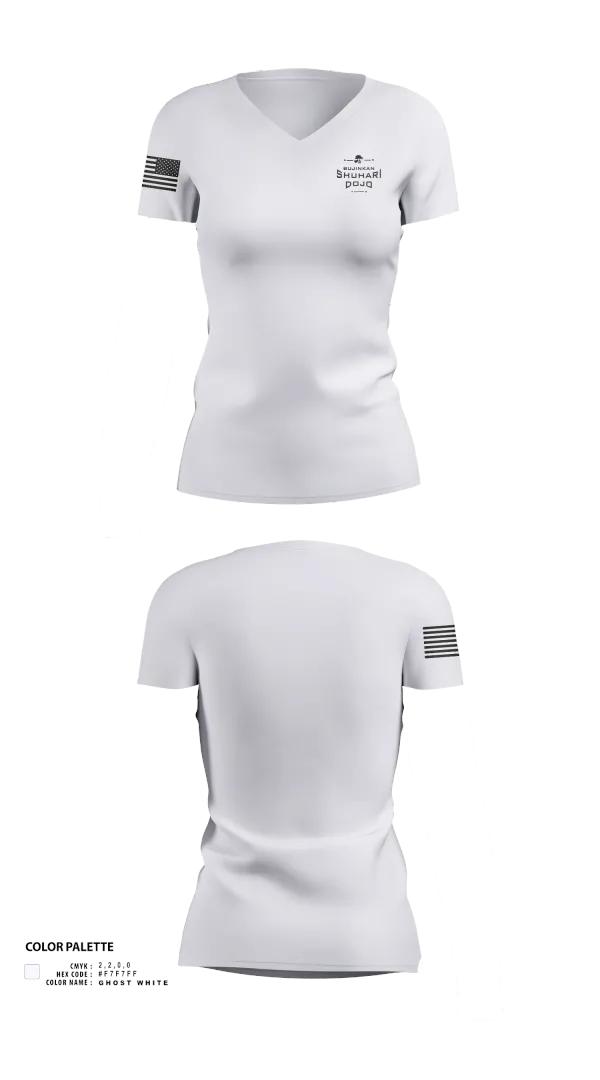 Womens Short Sleeve Vneck Shirt, Shuhari Dojo, , Teamtime, Team time, sublimation, custom sports apparel, team uniforms, spirit wear, spiritwear, sports uniforms, custom shirts, team store, custom team store, fundraiser sports, apparel fundraiser