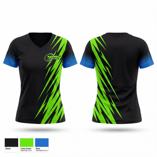 Womens Short Sleeve Vneck Shirt, 425 Manufacturing, Baseball, Teamtime, Team time, sublimation, custom sports apparel, team uniforms, spirit wear, spiritwear, sports uniforms, custom shirts, team store, custom team store, fundraiser sports, apparel fundraiser